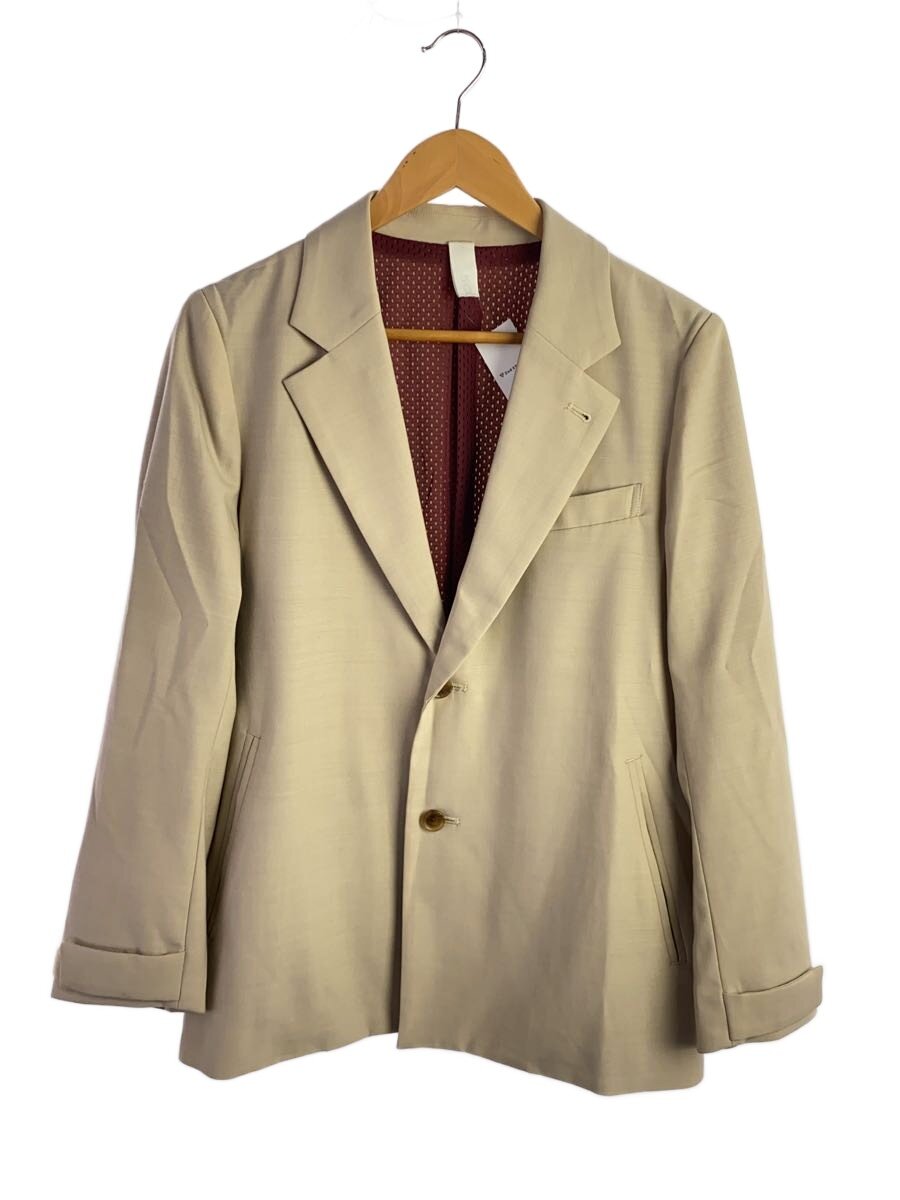 【中古】ROTOL◆ACTIVE JACKET/テーラードジャケット/1/ウール/BEG/R510EM9【メンズウェア】