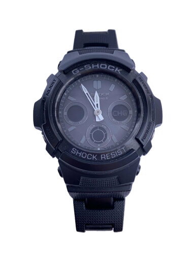 【中古】CASIO◆クォーツ腕時計/--/BLK/BLK/AWG-M100BC//【服飾雑貨他】 【中古】CASIO◆クォーツ腕時計/--/BLK/BLK/AWG-M100BC//【服飾雑貨他】