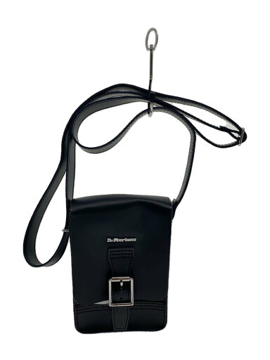 【中古】Dr.Martens◆BOX CROSSBODY/ショルダーバッグ/レザー/BLK//【バッグ】 【中古】Dr.Martens◆BOX CROSSBODY/ショルダーバッグ/レザー/BLK//【バッグ】