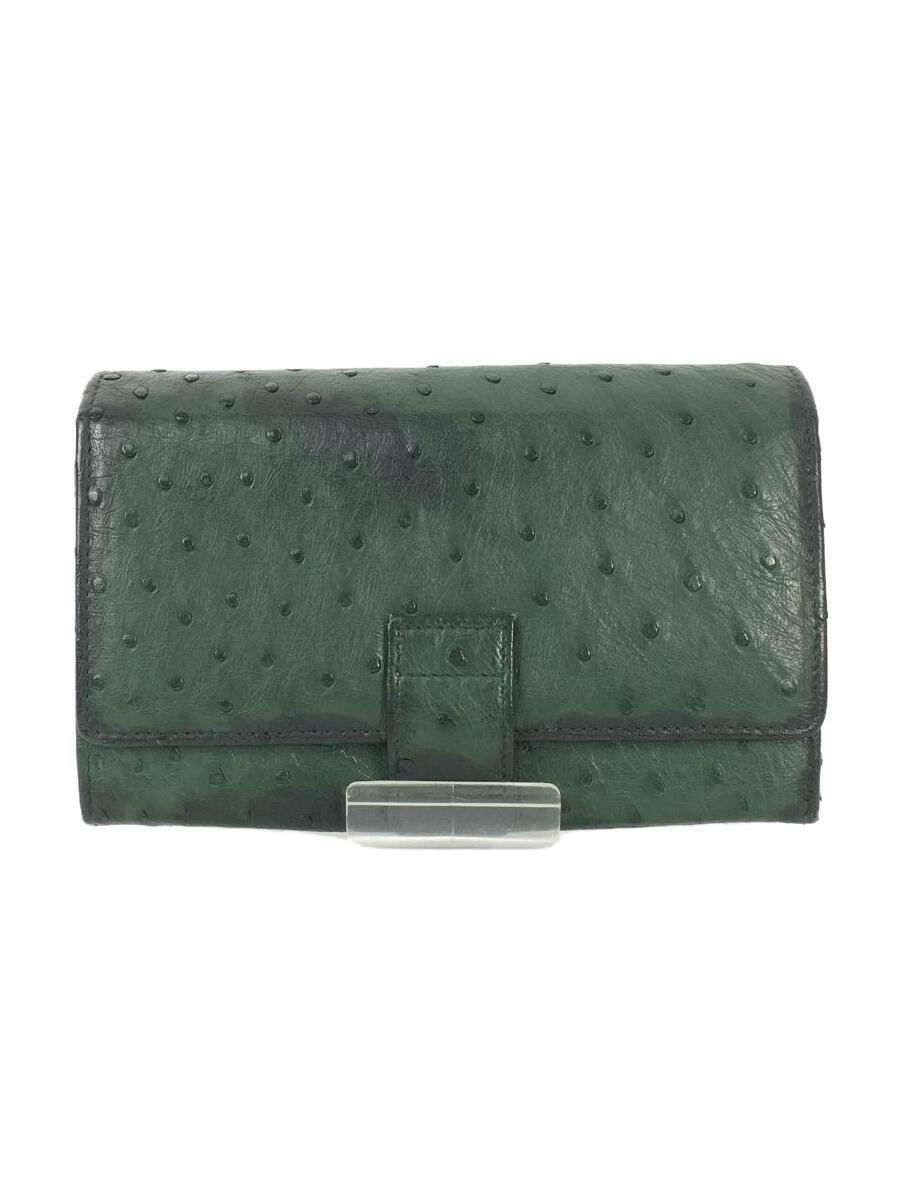 【中古】2つ折り財布/--/GRN/レディース【服飾雑貨他】
