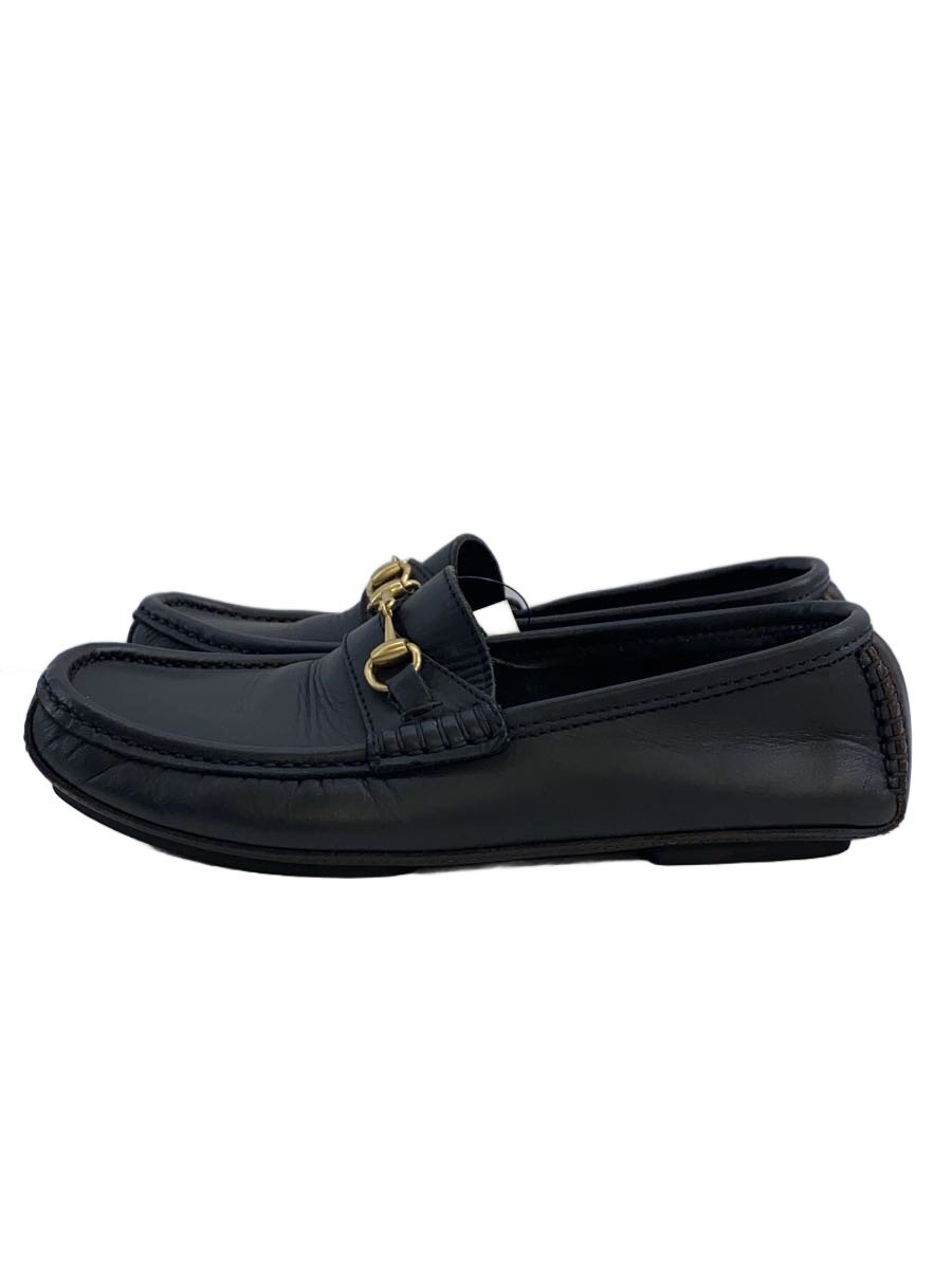 【中古】GUCCI◆ローファー/--/BLK【シューズ】