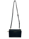 【中古】MICHAEL KORS◆ショルダーバッグ/レザー/BLK/無地/35S3G6HC5L【バッグ】