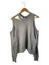 【中古】DIESEL◆スウェット/S/コットン/GRY【レディースウェア】