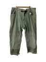【中古】GRAMICCI◆ボトム/XL/コットン/GRN/無地【メンズウェア】