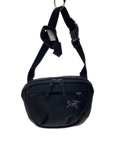 【中古】ARC’TERYX◆MANTIS 1 WAISTPACK/ショルダーバッグ/PVC/BLK/無地【バッグ】 【中古】ARC’TERYX◆MANTIS 1 WAISTPACK/ショルダーバッグ/PVC/BLK/無地【バッグ】