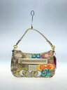 【中古】COACH◆ショルダーバッグ_シグネチャー_総柄/ナイロン/BEG/総柄【バッグ】(4)