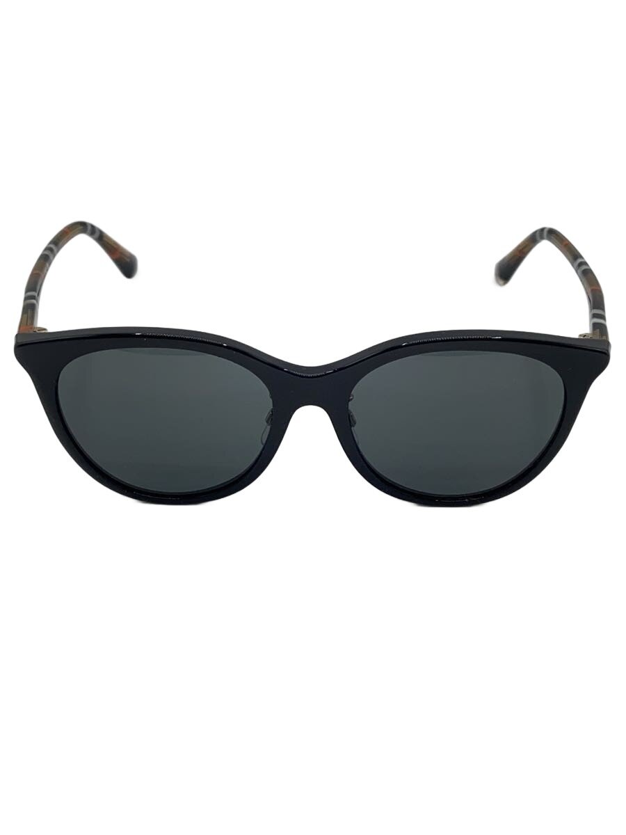 【中古】BURBERRY◆サングラス/ウェリントン/BLK/GRY/メ...(4.0)