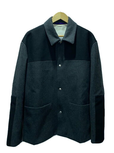 【中古】OAMC(OVER ALL MASTER CLOTH)◆23AW/メルトンカバーオール/S/ウール/GRY/3820400069//【メンズウェア】 【中古】OAMC(OVER ALL MASTER CLOTH)◆23AW/メルトンカバーオール/S/ウール/GRY/3820400069//【メンズウェア】
