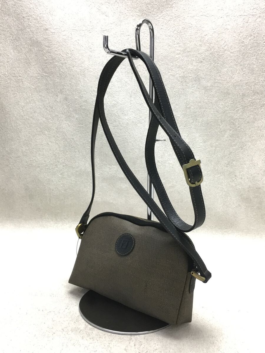 【中古】FENDI◆ショルダーバッグ/PVC【バッグ】