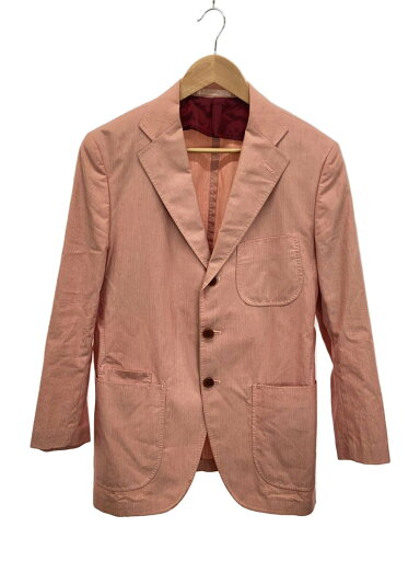【中古】Paul Smith◆テーラードジャケット/M/コットン/ORN/ストライプ/SM-SL-40983【メンズウェア】 【中古】Paul Smith◆テーラードジャケット/M/コットン/ORN/ストライプ/SM-SL-40983【メンズウェア】