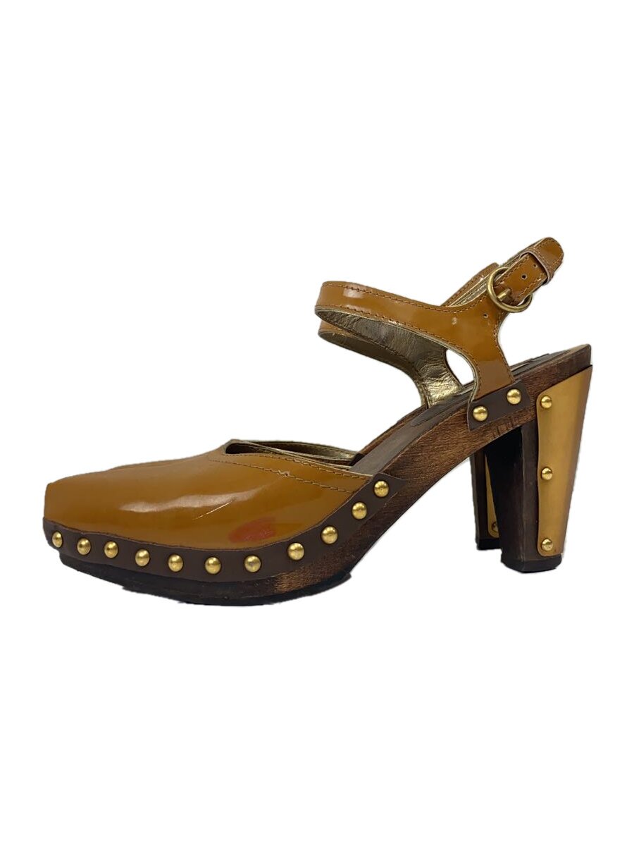 【中古】MIU MIU◆シューズ/36/キャメ�
