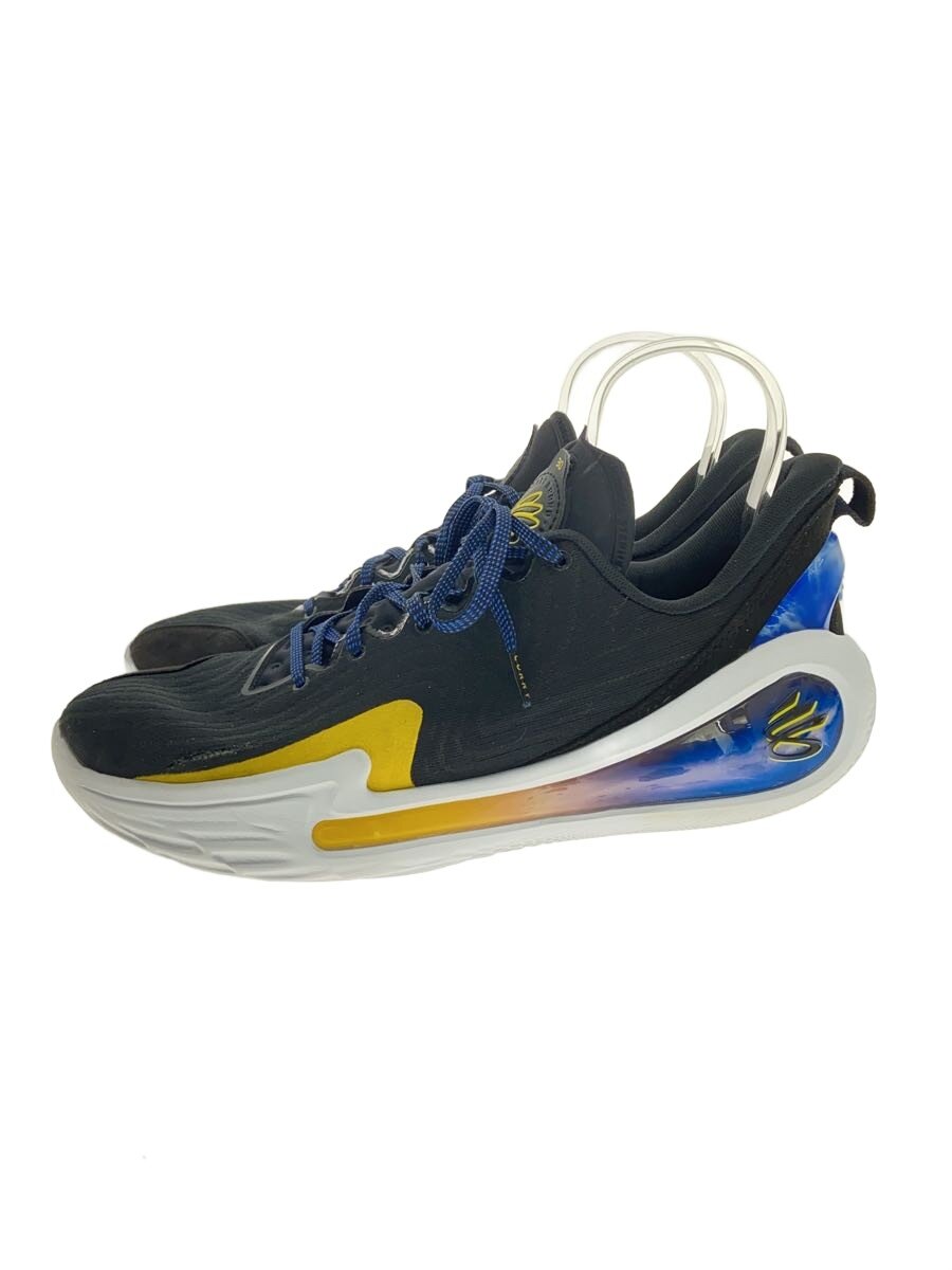 UNDER ARMOUR◆ローカットスニーカー/29.5cm/BLK/3027630-001