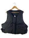 【中古】entire studios◆PILLOWVEST/ダウンベスト/XL/ポリエステル/BLK/無地/ES2106 PO022【メンズウェア】(4)