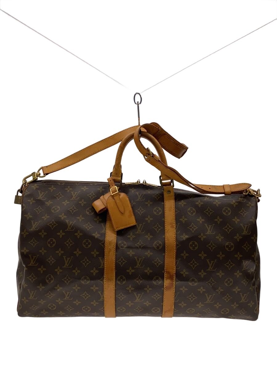 【ブランド】LOUIS VUITTON 【ブランドカナ】ルイヴィトン 【型番】M41424 【程度】C 【サイズ】 【メインカラー】ブラウン 【素材・生地】PVC（ビニール） 【キーワード】　　　/ 2026/02/26 セカンドストリート朝霞店【4254】【中古】LOUIS VUITTON◆キーポル55_モノグラム・キャンバス/PVC/BRW ブランド LOUIS VUITTON 型番 M41424 カラー ブラウン 柄 素材・生地 PVC（ビニール）>色・素材について サイズ >サイズ表示について 実寸（cm） 【バッグ】 マチ：24.5 / 高さ：30.5 / 幅：55.5 / 持ち手：32 【その他】 その他サイズ：/ 商品は　セカンドストリート朝霞店の店頭にて販売しております。商品に関するお問合わせは、お電話(TEL:048-451-2566)にて、問合わせ番号：2344513006073をお伝えください。 配送方法やお支払い方法に関するお問い合わせは、サポートセンターまでご連絡をお願いします。 ※お電話の対応は営業時間内のみとなります。お問い合わせフォームでお問い合わせの際はご注文番号をご記入下さい この商品に関する出品店舗からのコメント 全体的にヌメ革の汚れがございます。