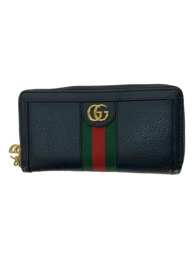 【中古】GUCCI◆長財布/レザー/BLK/メンズ/523154 2184【服飾雑貨他】 【中古】GUCCI◆長財布/レザー/BLK/メンズ/523154 2184【服飾雑貨他】