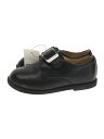 【中古】BURBERRY LONDON◆キッズ靴/16cm/革靴/レザー/BLK//【キッズ】