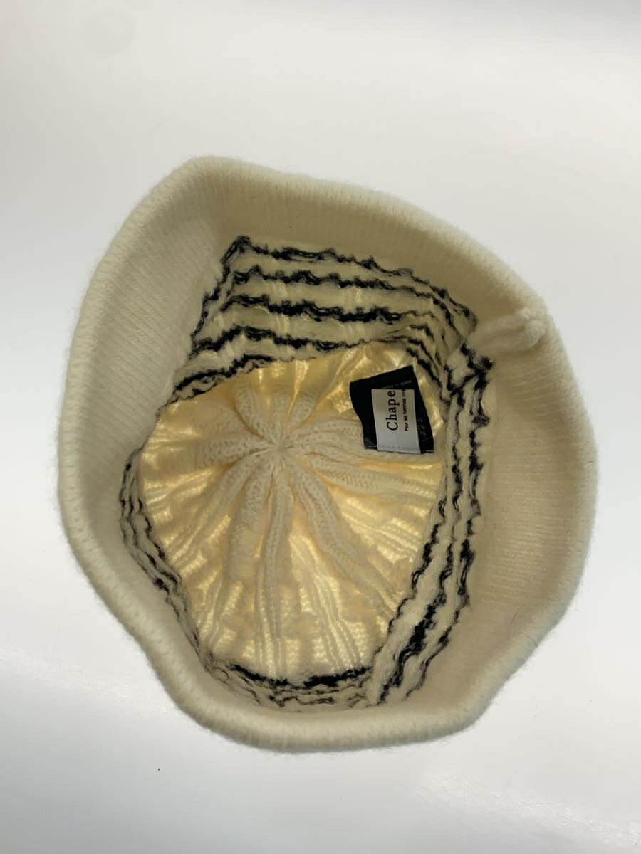 【中古】override◆Chapeau d O/Ca5 Cable Border Beanie/レディース/828-360223【服飾雑貨他】 3