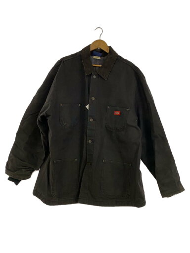【中古】DICKIES◆カバーオール/XXL/コットン/BLK/90s/メキシコ製【メンズウェア】 【中古】DICKIES◆カバーオール/XXL/コットン/BLK/90s/メキシコ製【メンズウェア】