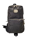 【中古】FREDRIK PACKERS◆リュック/ナイロン/BLK/無地【バッグ】