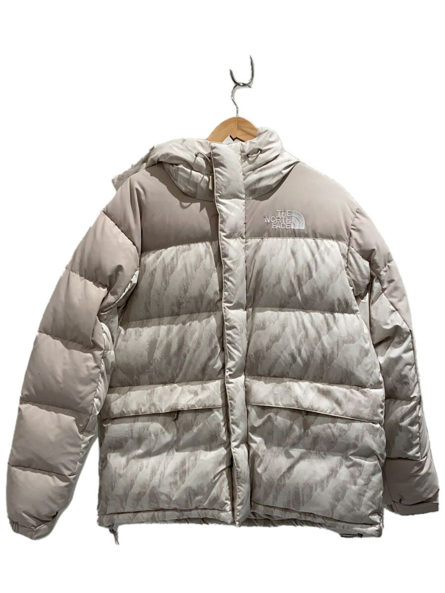 【中古】THE NORTH FACE◆ダウンジャケット/L/ポリエステル/CRM/NF0A5J1J【メンズウェア】