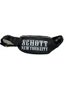 【中古】Schott◆ロゴプリントレザーボディバッグ(ウエストバッグ)/BLK【バッグ】