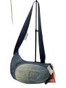 【中古】DIESEL◆ウエストバッグ/デニム/IDG【バッグ】