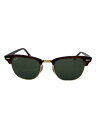 【中古】Ray-Ban◆サングラス/--/プラスチック/BRW/GRN...(4)