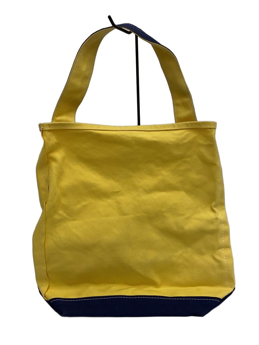 【中古】TEMBEA◆トートバッグ/キャンバス/YLW/無地/BAGUETTE TOTE MEDIUM//【バッグ】