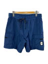 【中古】COACH◆ショートパンツ/L/C3043/ポリエステル/BLU//【メンズウェア】