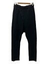 【中古】NostraSantissima◆スウェットパンツ/M/コットン/BLK【メンズウェア】