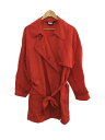 【中古】DKNY(DONNA KARAN NEW YORK)◆コート/--/ナイロン/RED//【メンズウェア】