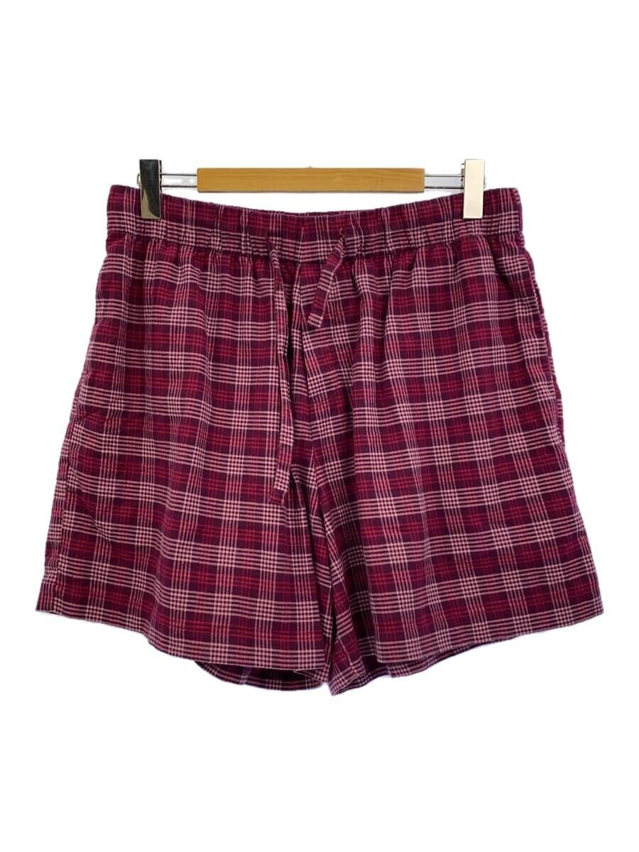【中古】TEKLA/フランネルパジャマショーツ/ショートパンツ/XL/コットン/PUP/チェック【メンズウェア】