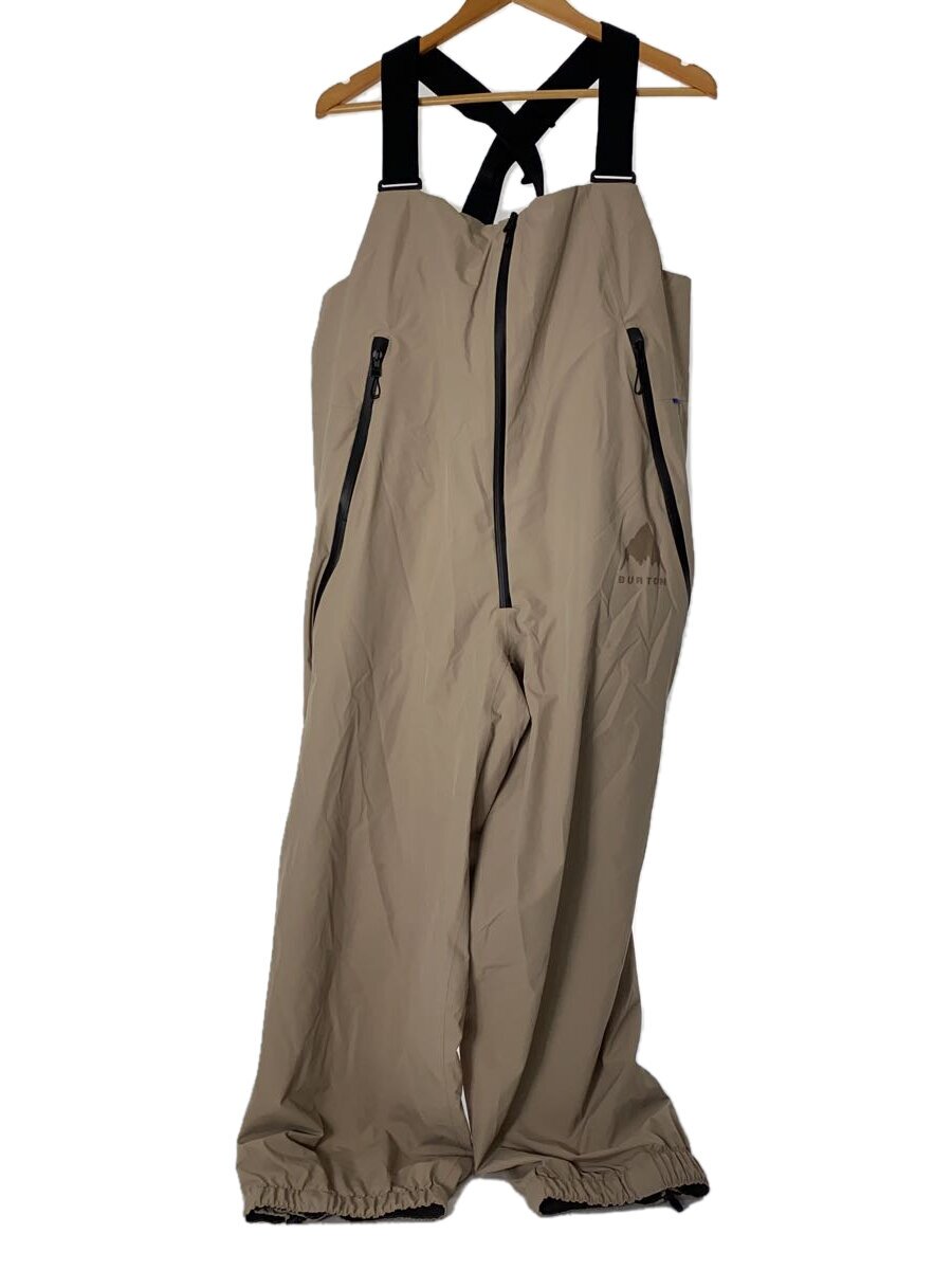 【中古】BURTON◆Futuretrust 2L Bib/ボトムス/ウェアー/L/BEG【スポーツ】