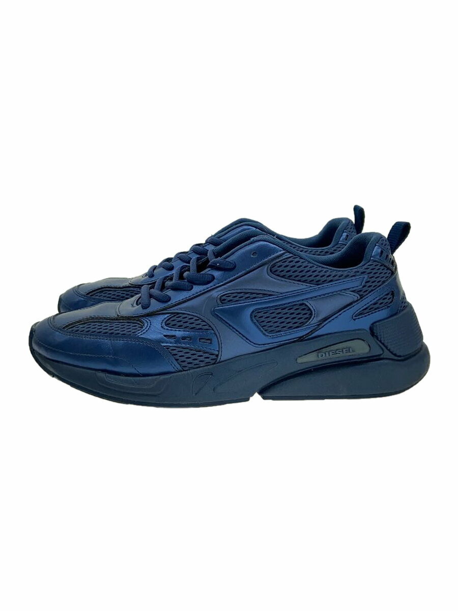 【中古】DIESEL◆ローカットスニーカー/US10/BLU/Y02868【シューズ】