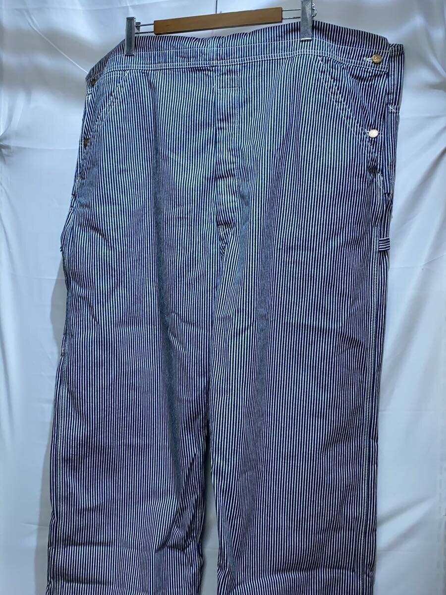 【中古】Lee◆オーバーオール/--/コットン/NVY/ストライプ/LM7254【メンズウェア】