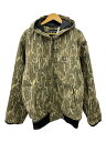 【中古】Carhartt◆SUPER DUX SHERPA-LINED CAMO ACTIVE JACKET /XL/コットン/GRN/カモフ【メンズウェア】