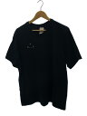 【中古】NIKE◆Tシャツ/--/コットン/BLK/無地/3XL/ブラック/半袖/【メンズウェア】