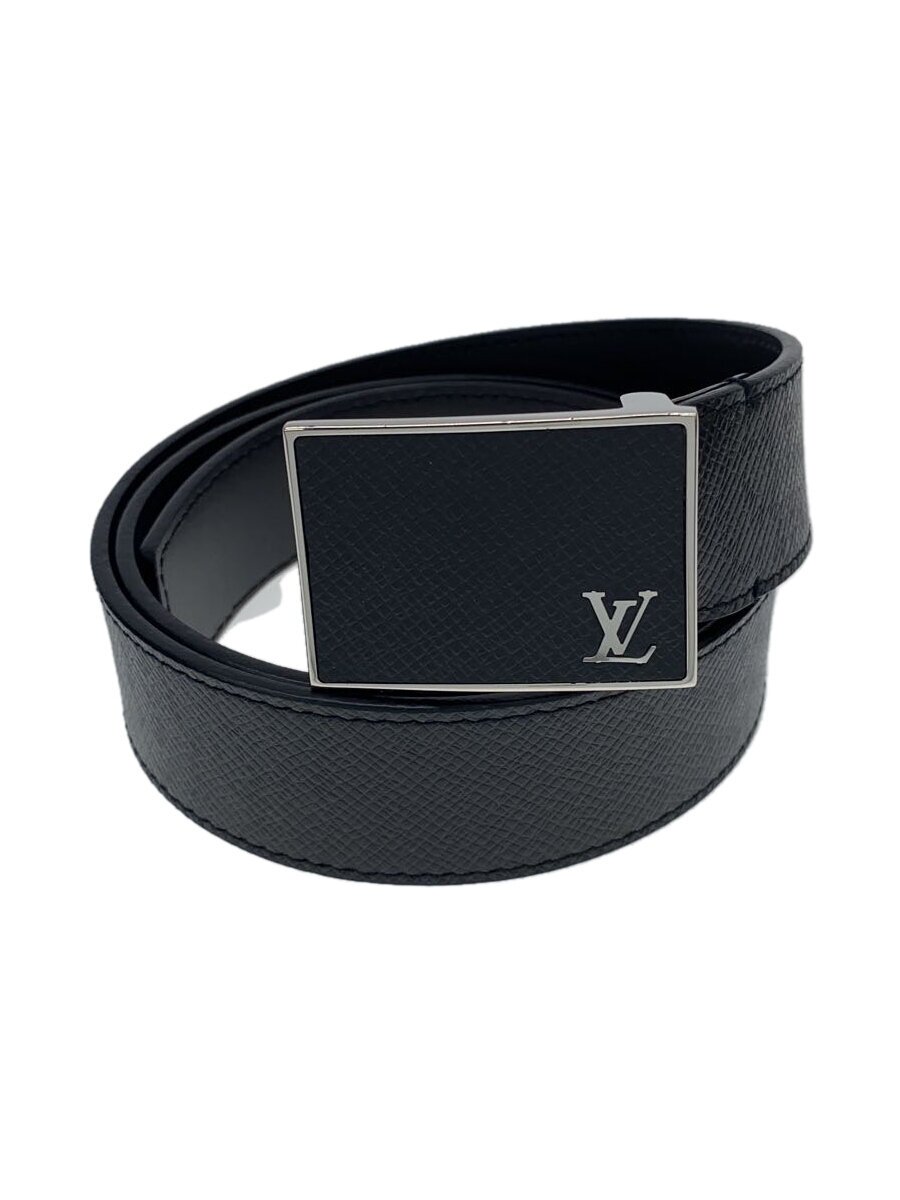 【中古】LOUIS VUITTON◆サンチュール/メトロポール/34MM/ベルト/レザー/BLK/メンズ/M0002【服飾雑貨他】