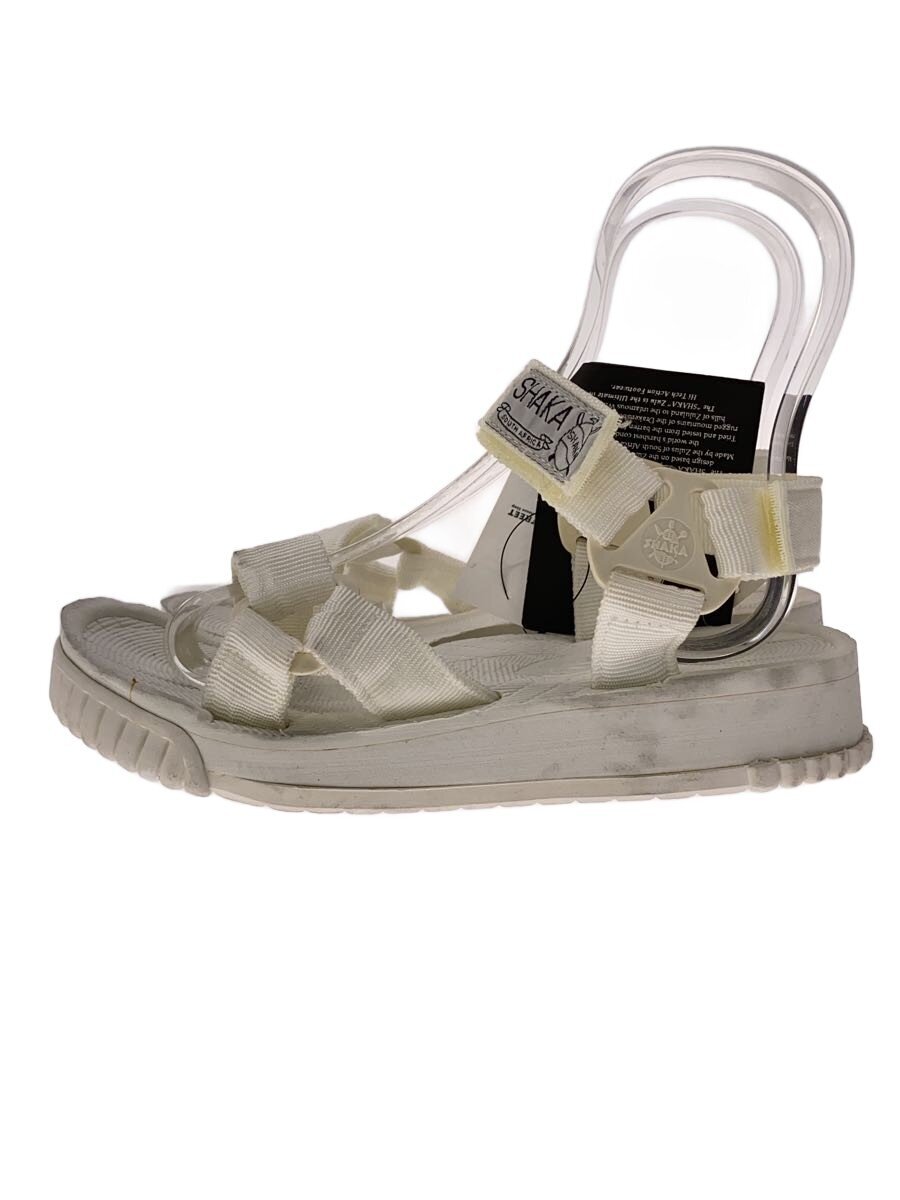 【中古】suicoke◆サンダル/24cm/WHT//【シューズ】