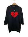 【中古】MSGM◆スウェット/XS/コットン/BLK/2742mda176【レディースウェア】