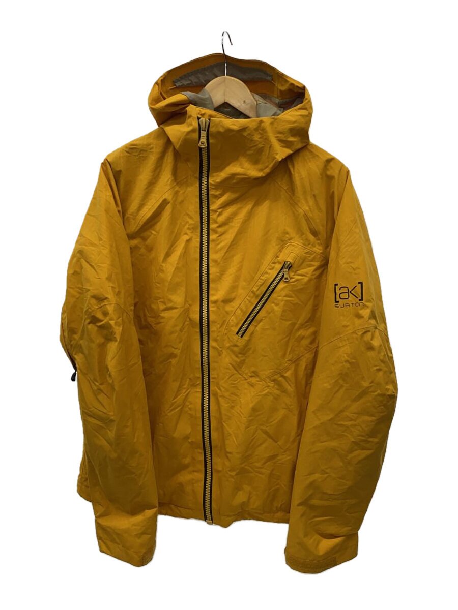 【中古】BURTON◆バートン/ウェアー/S/YLW/ak 2l cyclic jacket/着用感有【スポーツ】