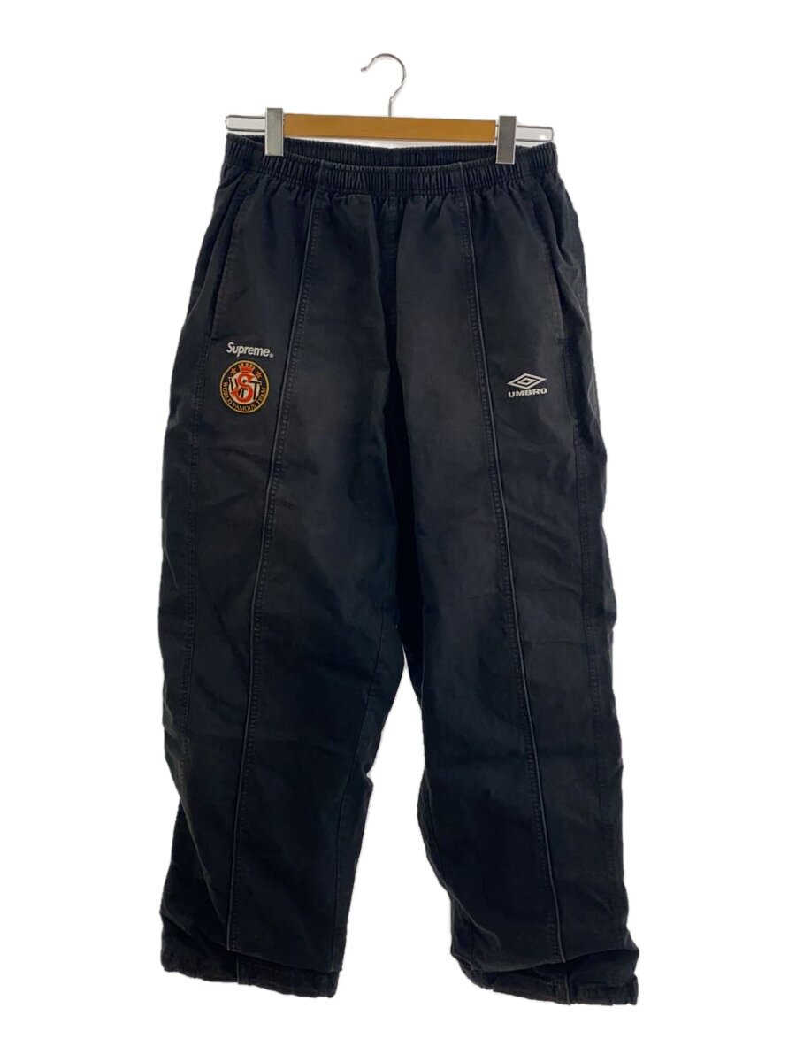 šSupreme23AW/COTTON RIPSTOP TRACK PANTS/ܥȥ/L/åȥ/BLKڥ󥺥