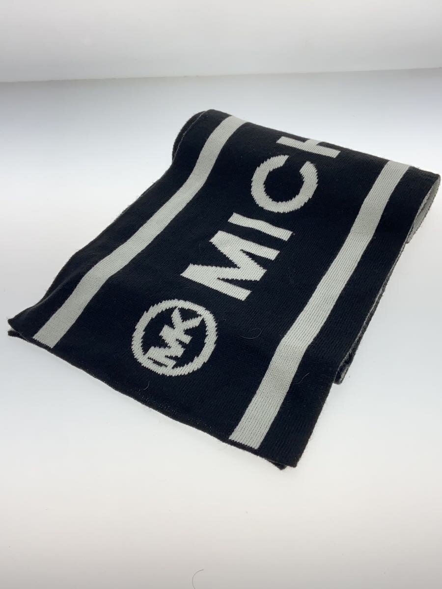 Rakuten - 【中古】MICHAEL KORS◆マフラー/アクリル/WHT/総柄/レディース【服飾雑貨他】