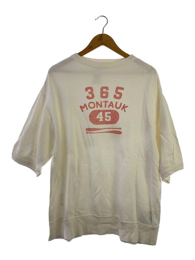 【中古】45rpm◆半袖スウェット/超ガーゼ裏毛/365 MONTAUK 45/コットン/プリント/80470301【メンズウェア】 【中古】45rpm◆半袖スウェット/超ガーゼ裏毛/365 MONTAUK 45/コットン/プリント/80470301【メンズウェア】