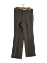 【中古】Levi’s◆80sボトム/--/コットン/GRY/チェック【メンズウェア】