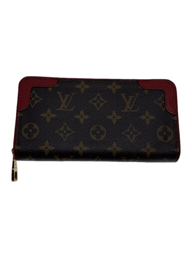 【中古】LOUIS VUITTON◆ジッピー・ウォレット・レティーロ_モノグラム・キャンバス_BRW_スリーズ/PVC/BRW/メンズ【服飾雑貨他】 【中古】LOUIS VUITTON◆ジッピー・ウォレット・レティーロ_モノグラム・キャンバス_BRW_スリーズ/PVC/BRW/メンズ【服飾雑貨他】