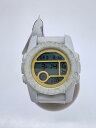 【中古】NIXON◆THE UNIT/クォーツ腕時計/デジタル/ラバー/WHT/WHT【服飾雑貨他】