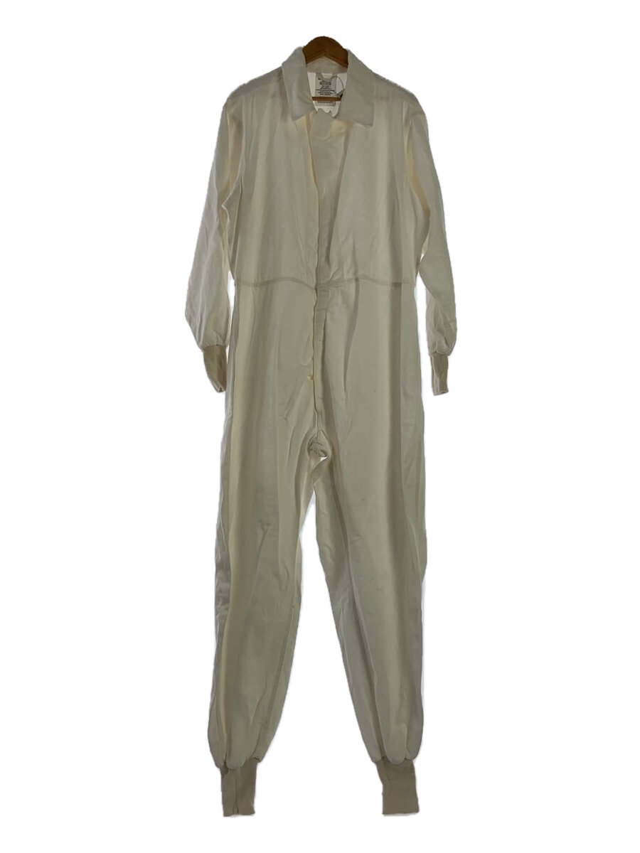 【中古】US.ARMY◆00年製/オールインワン/XL/コットン/WHT/無地/8405-00-037-9280【メンズウェア】
