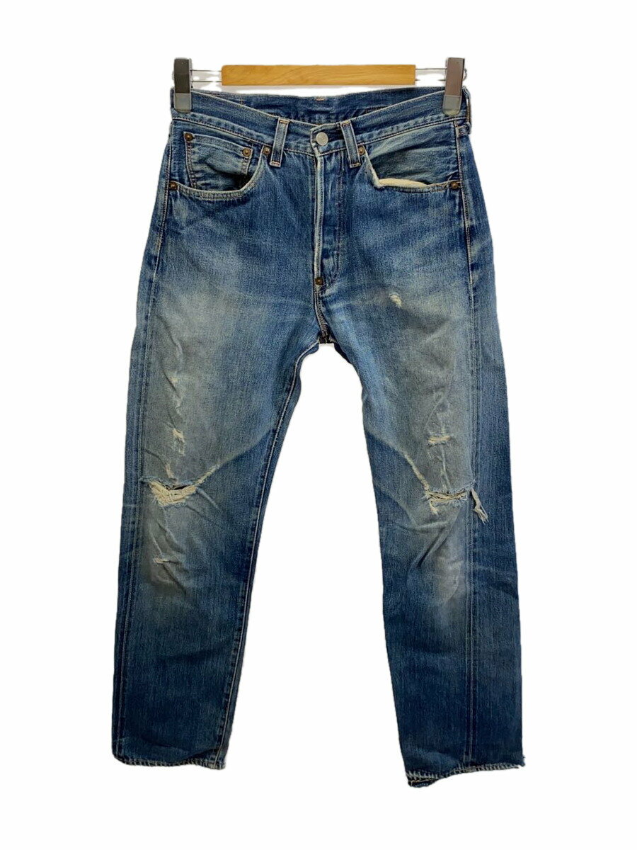 【中古】Levi’s◆ストレートパンツ/33/コットン/IDG/37501【メンズウェア】