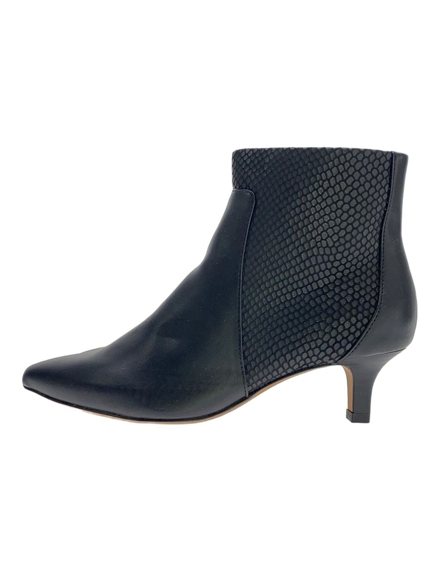 【中古】Clarks◆Shondrah Boot/ブーツ/ヒール/シューズ/UK4.5/BLK【シューズ】